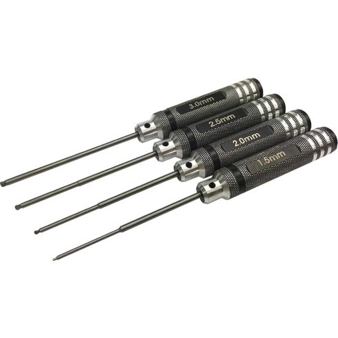 Robbe 4db-os Imbusz csavarhúzó szett, 1,5mm, 2mm, 2,5mm, 3mm